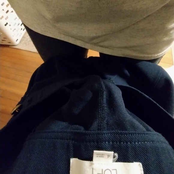 LOFT navy sailor pant - Picture 3 of 3